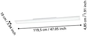 Eglo 900048 - Plafoniera LED dimmerabile SALOBRENA-Z LED/33,5W/230V bianco