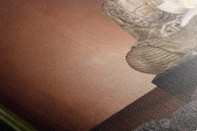 Stampa su tela – Buddha meditante
