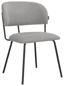 Set di sedie da pranzo grigie 2 pz Claudia - Støraa