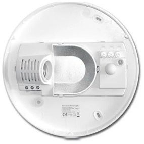 Plafoniera con sensore da bagno VICTOR 1xE27/60W/230V IP44