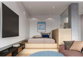 Apparecchio da soffitto bianco Luigi - Sollux