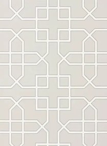 Tapete Hampton Trellis von Sanderson - Grey