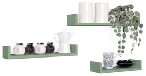 Modularredo CALAMITA Verde Acqua Marina | set mensole