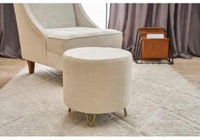 Pouf NANI Ø 40 cm crema