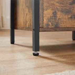 Comodino ARIN marrone/nero