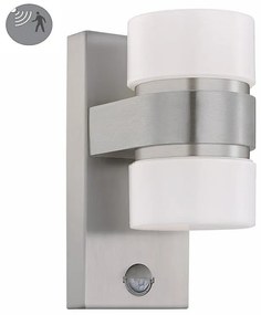 Applique Atollari LED  in alluminio, grigio, 12W 1000LM IP44 EGLO