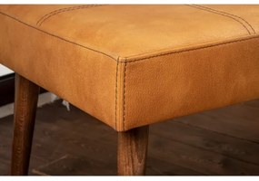 Pouf NUTO 46x46 cm arancione