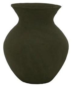 Tikamoon - Vaso decorativo in cotone, 44 cm Verda