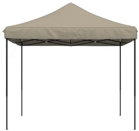 Tenda da Festa Pieghevole Pop-Up Tortora 292x292x315 cm