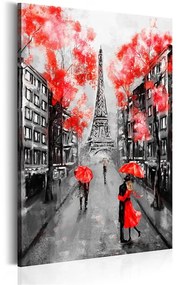 Quadro Paris  The City of Love  Colore bianco e nero, Dimensioni e Misure 60x90