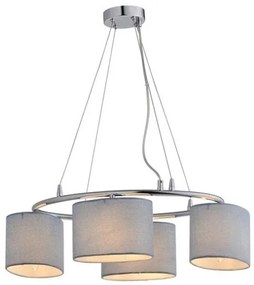 Lampadario a sospensione con filo BAN 4xE14/40W/230V