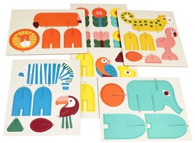 Gioco pieghevole in legno Wild Wonders - Rex London