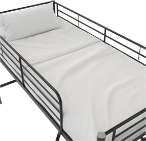 Letto nero rialzato per bambini 90x200 cm Jodie - Støraa