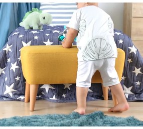 Pouf PIXI 32x61 cm giallo