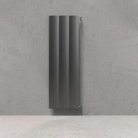 Termoarredo bagno DE'LONGHI 185.2x54.4 cm interasse 1800 mm grigio/argento serie Palace