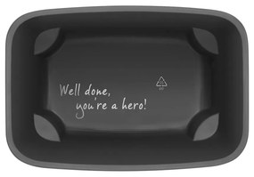 Cestino per la spazzatura color argento opaco in acciaio 4 l Bo Hi – Brabantia