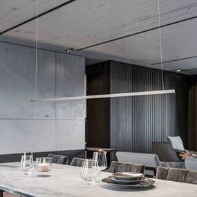 Lampada LED a sospensione Talon di Quitani in alluminio/anodizzato naturale 32W