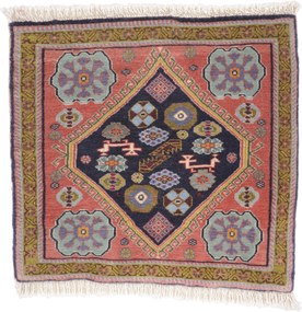 Gashghai Tappeto persiano 40x40 (Iran) Annodato A Mano