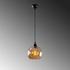 Lampadario su corda ORO 1xE27/40W/230V