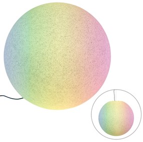 Lampada da esterno smart grigia 77 cm IP44 con Wifi A60 - Nura