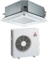 Climatizzatore Condizionatore Mitsubishi Electric Inverter Cassetta 21000 Btu SLZ-M60FA R-32 Wi-Fi Optional con Telecomando e Griglia Incluso