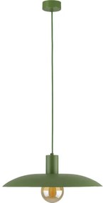 Lampadario a sospensione con filo ASTRA 1xE27/15W/230V diametro 41 cm verde