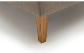 Letto boxspring beige 160x200 cm Stockholm - Meise Möbel