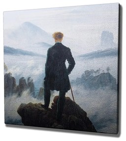 Dipinto - riproduzione 45x45 cm Caspar David Friedrich - Wallity