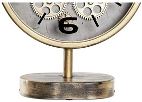 Orologio da Tavolo DKD Home Decor Ingranaggi Ferro (30 x 12 x 41 cm)