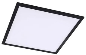 Enhife LED Plafoniera 39,5 cm Nero - Lindby