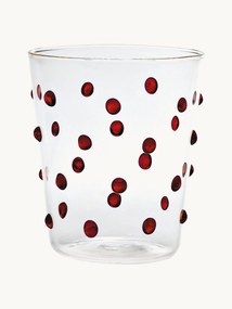Set di 6 bicchieri fatti a mano in vetro borosilicato Party