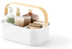 Organizzatore per bagno in plastica bianca Bellwood - Umbra