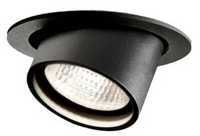 Angle Downlight Spot da Incasso 6W 2700K Nero - LIGHT-POINT