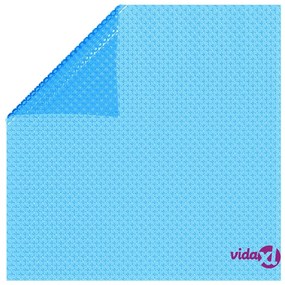 vidaXL Copertura per Piscina Blu 210 cm in PE