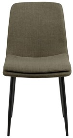 Sedia da pranzo color kaki Becca – Actona