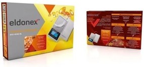 ELDONEX EKS-4040-SL - Bilancia di alta precisione 2xCR2032 argento