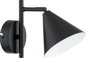 Lampada da parete ZELTA 1xE27/15W/230V nera