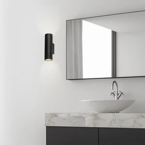 Brilagi - Lampada da parete CRISPINA 2xGU10/10W/230V 20 cm nera