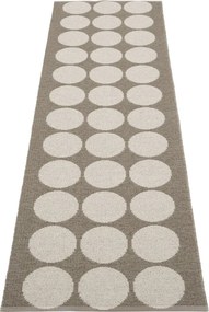 Passatoia da interno/esterno marrone/beige 70x240 cm Hugo Walnut Linen – Pappelina