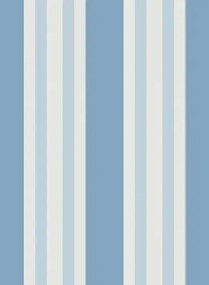 Streifentapete Polo Stripe von Cole & Son - Blue