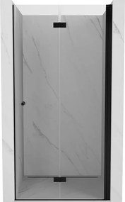 Mexen Mist-F porta doccia pieghevole destra 110 cm, trasparente, nero - 8A6-110-000-70-00-P