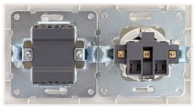 Aigostar - Interruttore di casa con presa 1x16A/250V