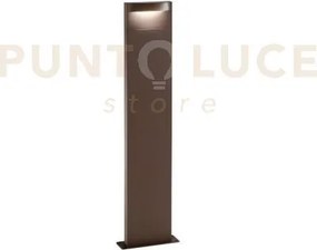 Paletto led mobula bronzo in alluminio 8w 1100lm 3000k ip65 280x195...