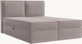 Letto boxspring fatto a mano con contenitore Bergen, H3