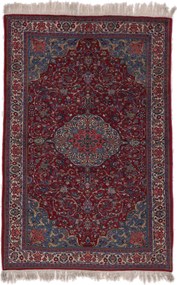 Sarouk Tappeto 130x200 (Iran) Annodato A Mano