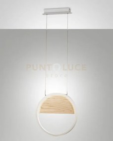 Pierre lampada a sospensione bianca a led 3000k - 29w - 3020 lm in ...