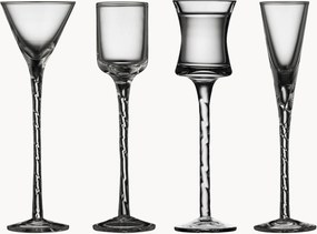 Set di 4 bicchierini da liquore Nora