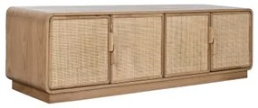 Mobile TV Home ESPRIT Naturale Rattan Rovere 157 x 40 x 46 cm