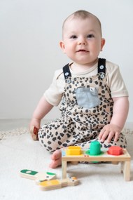 Banco e accessori di legno