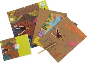 Carte da grattare - dinosauri